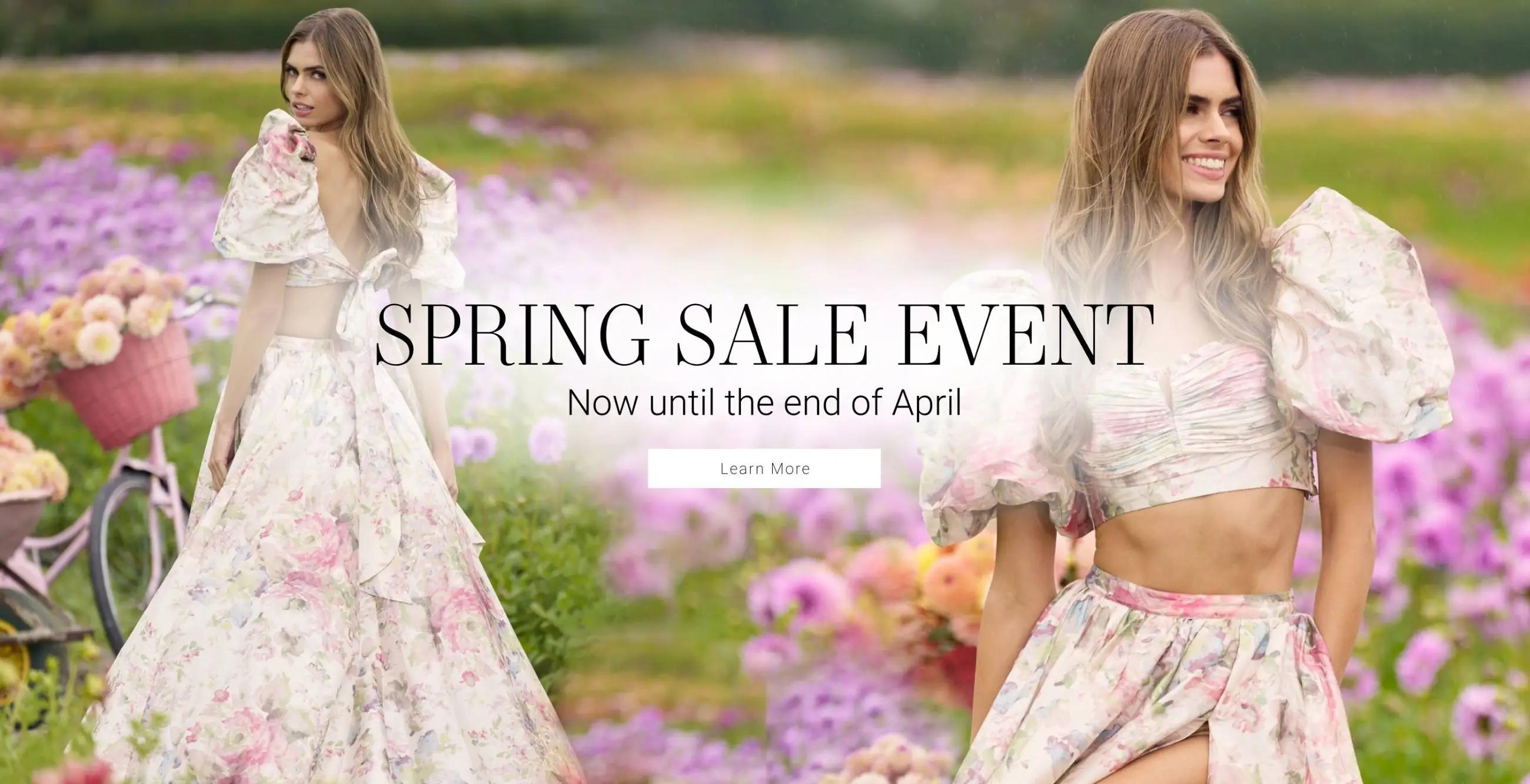 spring sale event